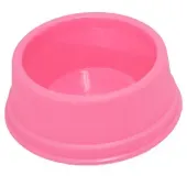 Comedouro Plástico Cães Rosa Triton Dog